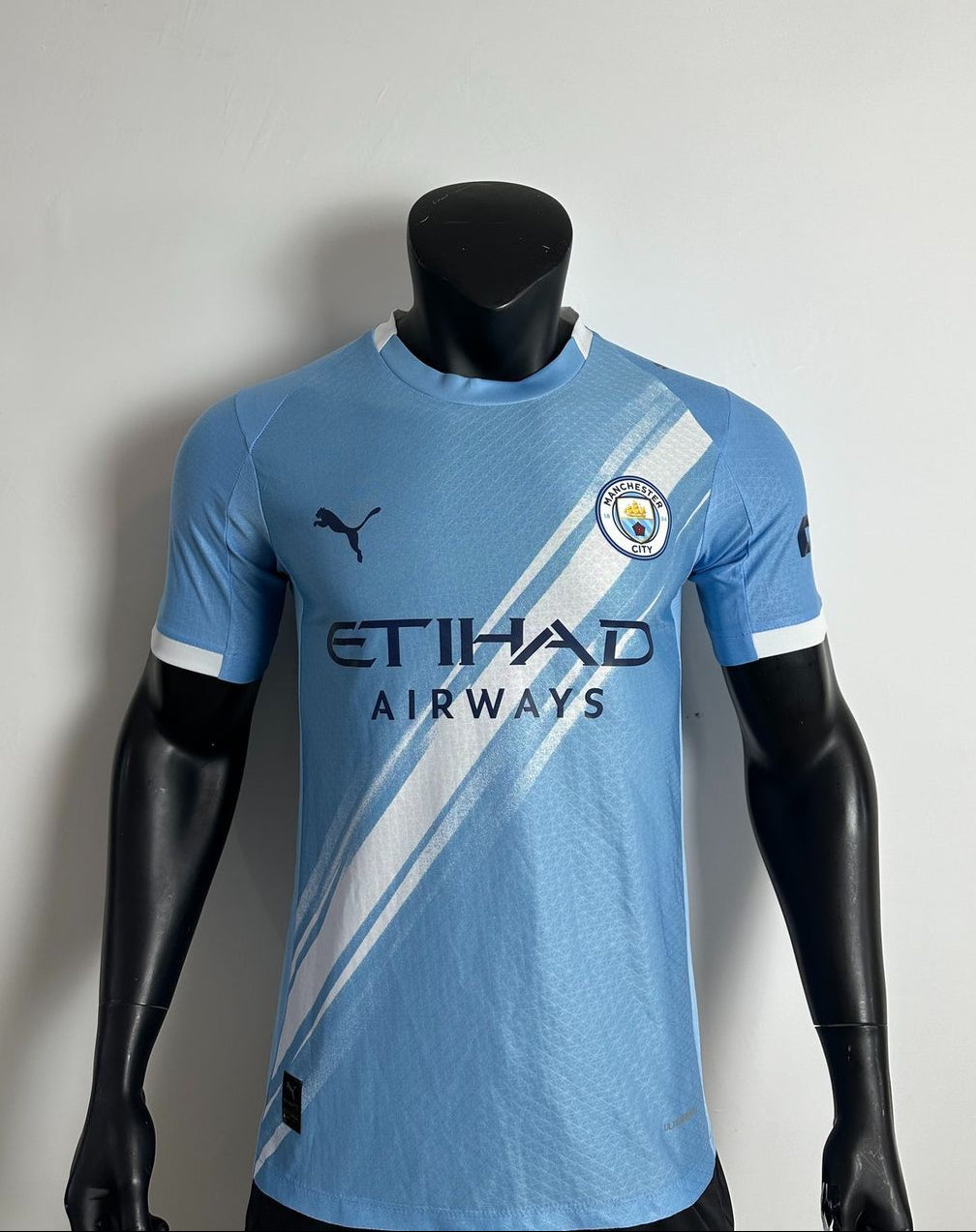 Manchester City 2025/26 Home Football Jersey | Embroidered Logo | Premium Quality | Customisable