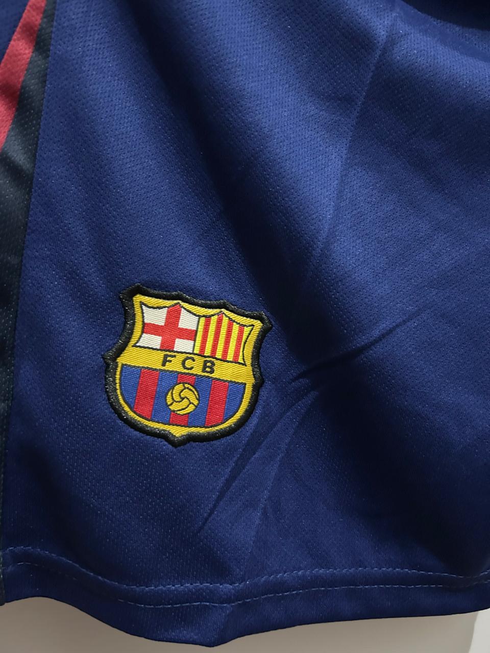 FC Barcelona 2025/26 Home Shorts – Premium Quality | Embroidered Crest | Match Edition