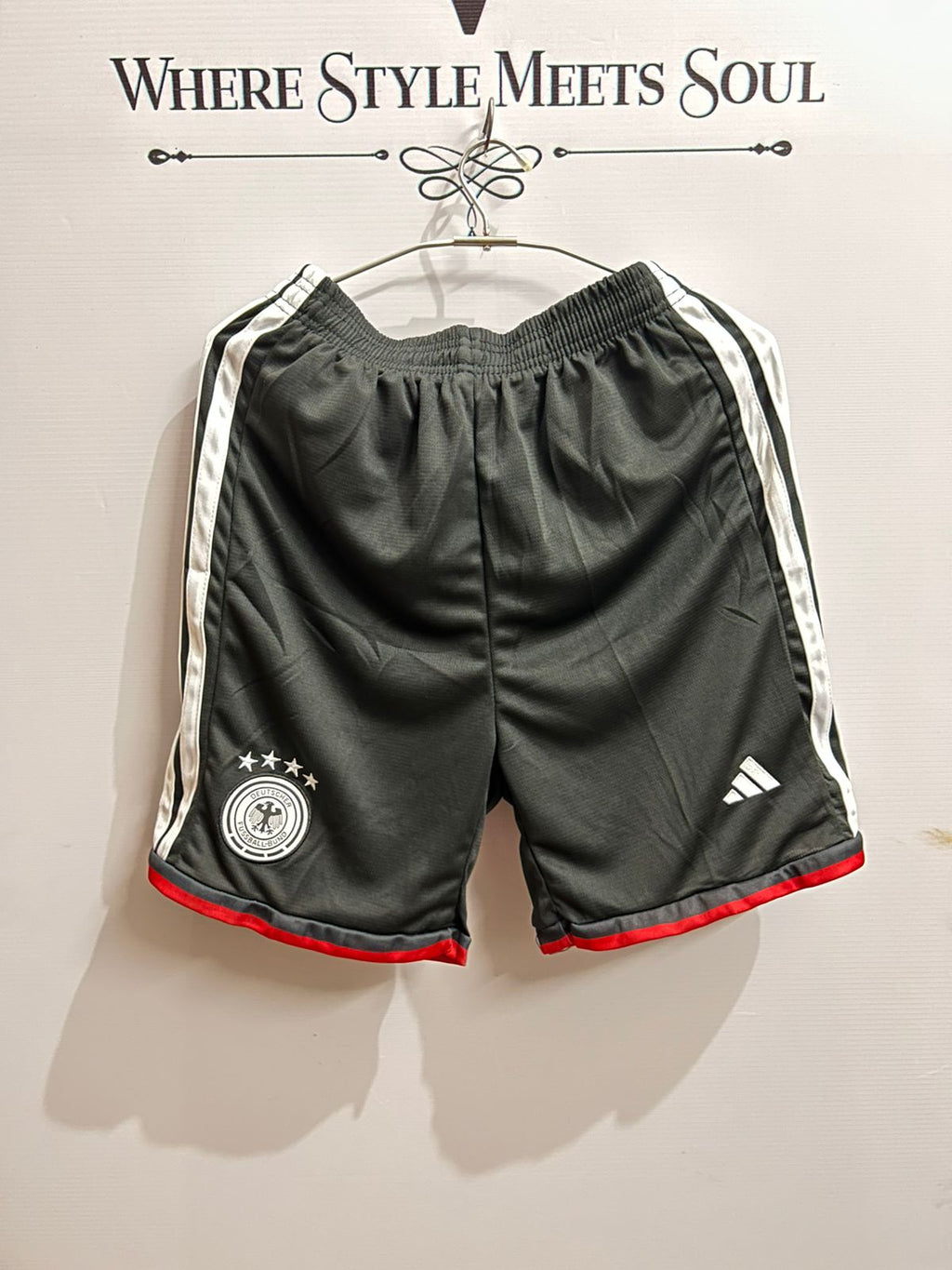 Germany National Team 2025/26 Home Shorts – Premium Quality | Embroidered Crest | Match Edition