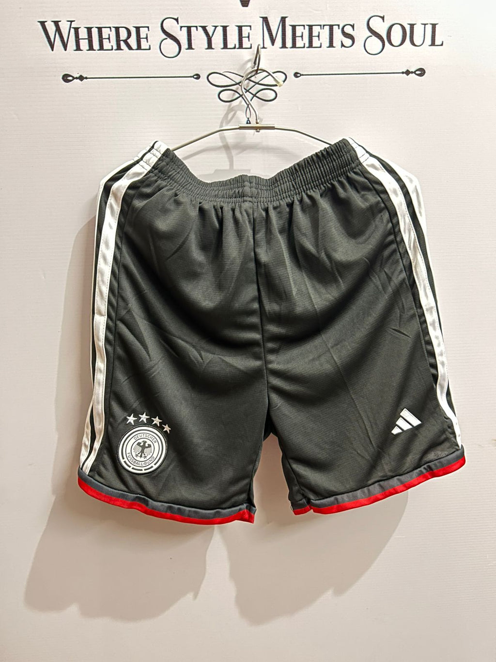 Germany National Team 2025/26 Home Shorts – Premium Quality | Embroidered Crest | Match Edition