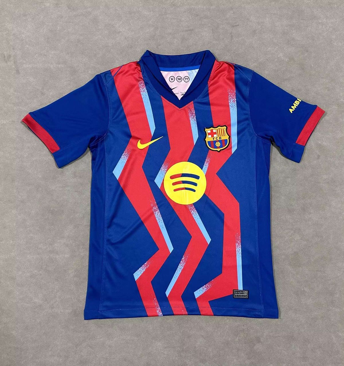 FC Barcelona Home Jersey full kit 2025/26 (Spotify Edition) – Premium Football Shirt | Embroidered Logo