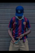 FC Barcelona Retro Striped Home Jersey – Embroidered Logo | Limited edition | 125th anniversary