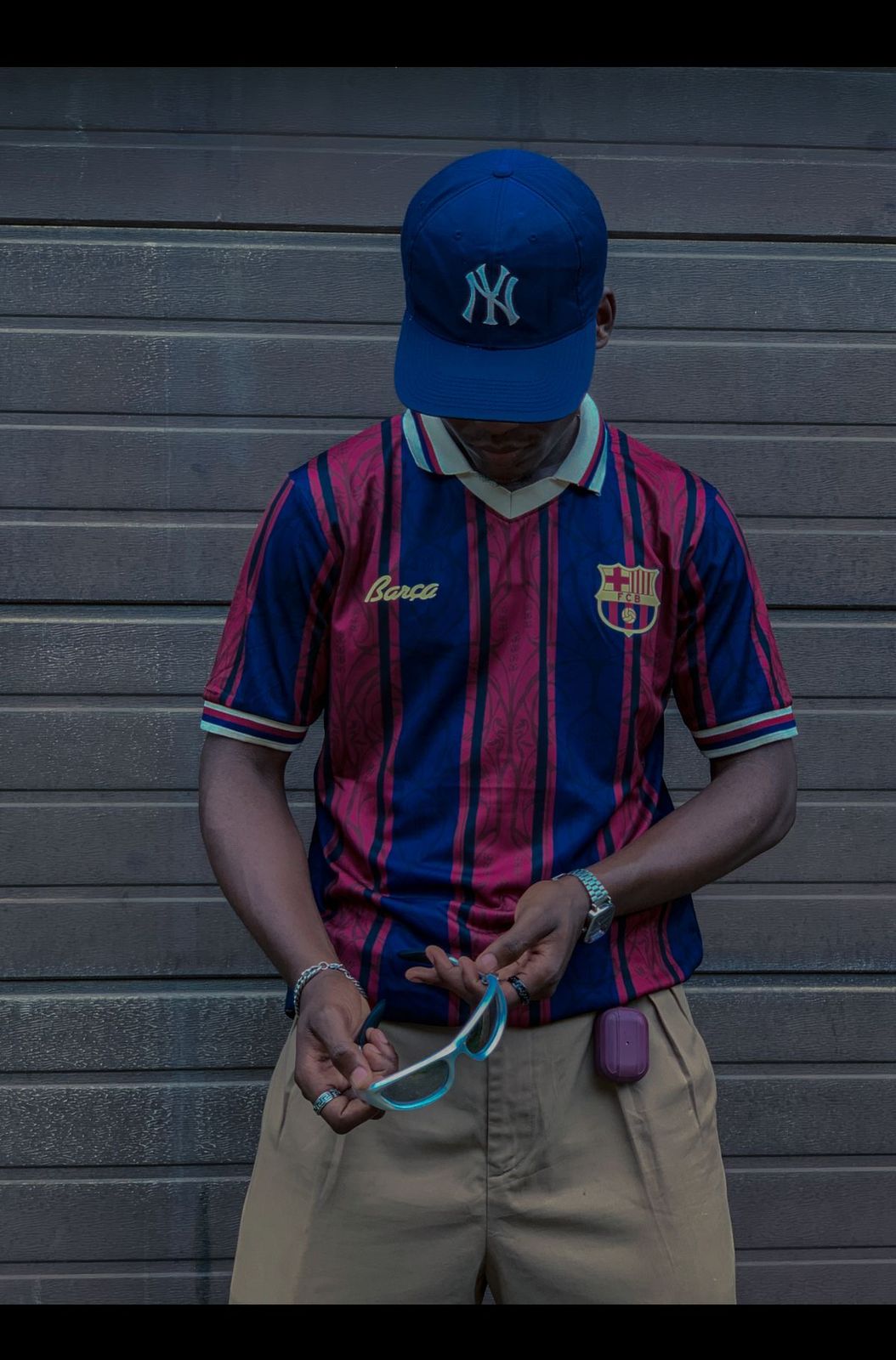 FC Barcelona Retro Striped Home Jersey – Embroidered Logo | Limited edition | 125th anniversary
