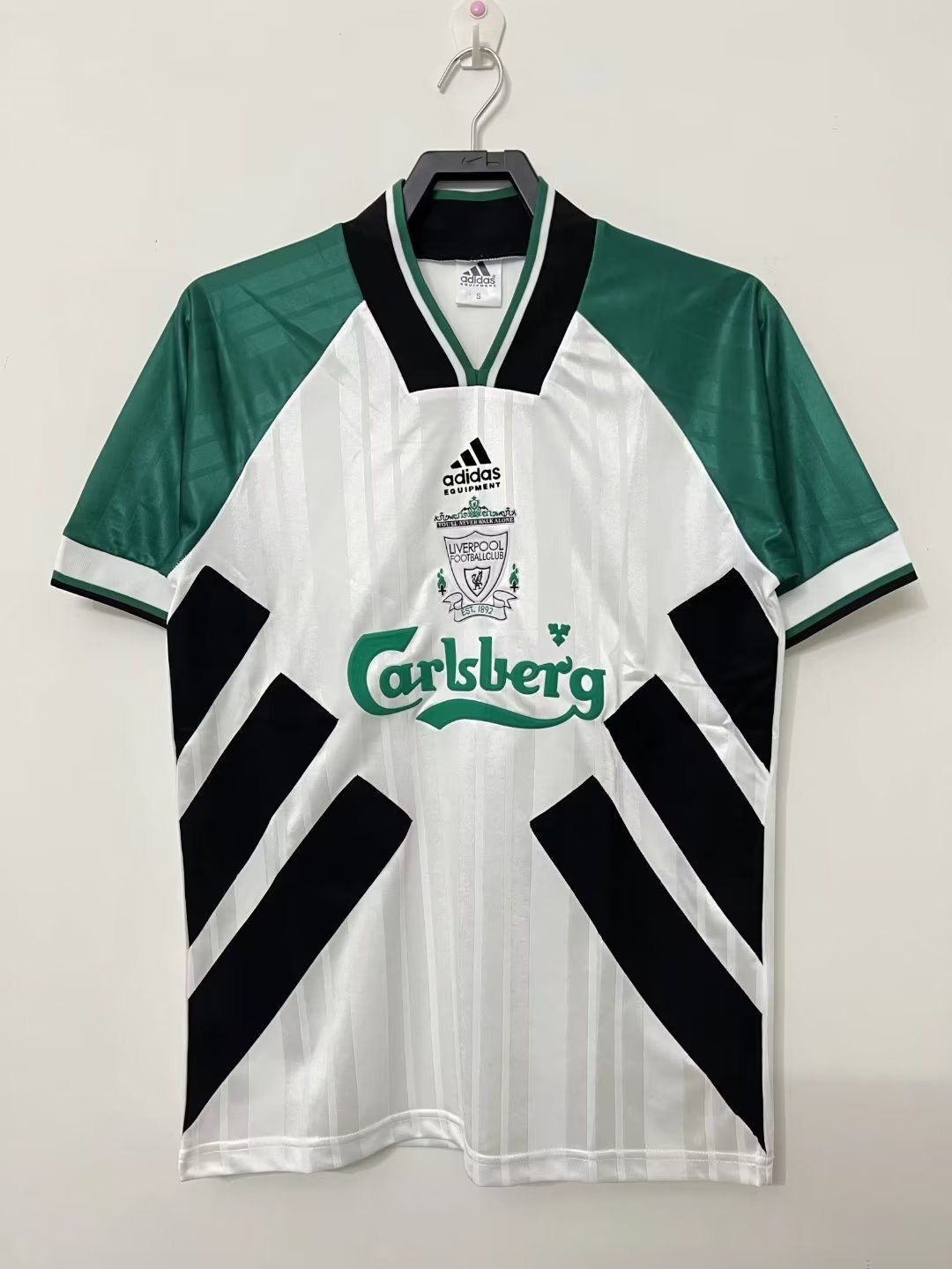 Liverpool FC Retro Away Jersey 1993/95 – Classic Edition | Embroidered Crest | Vintage Design