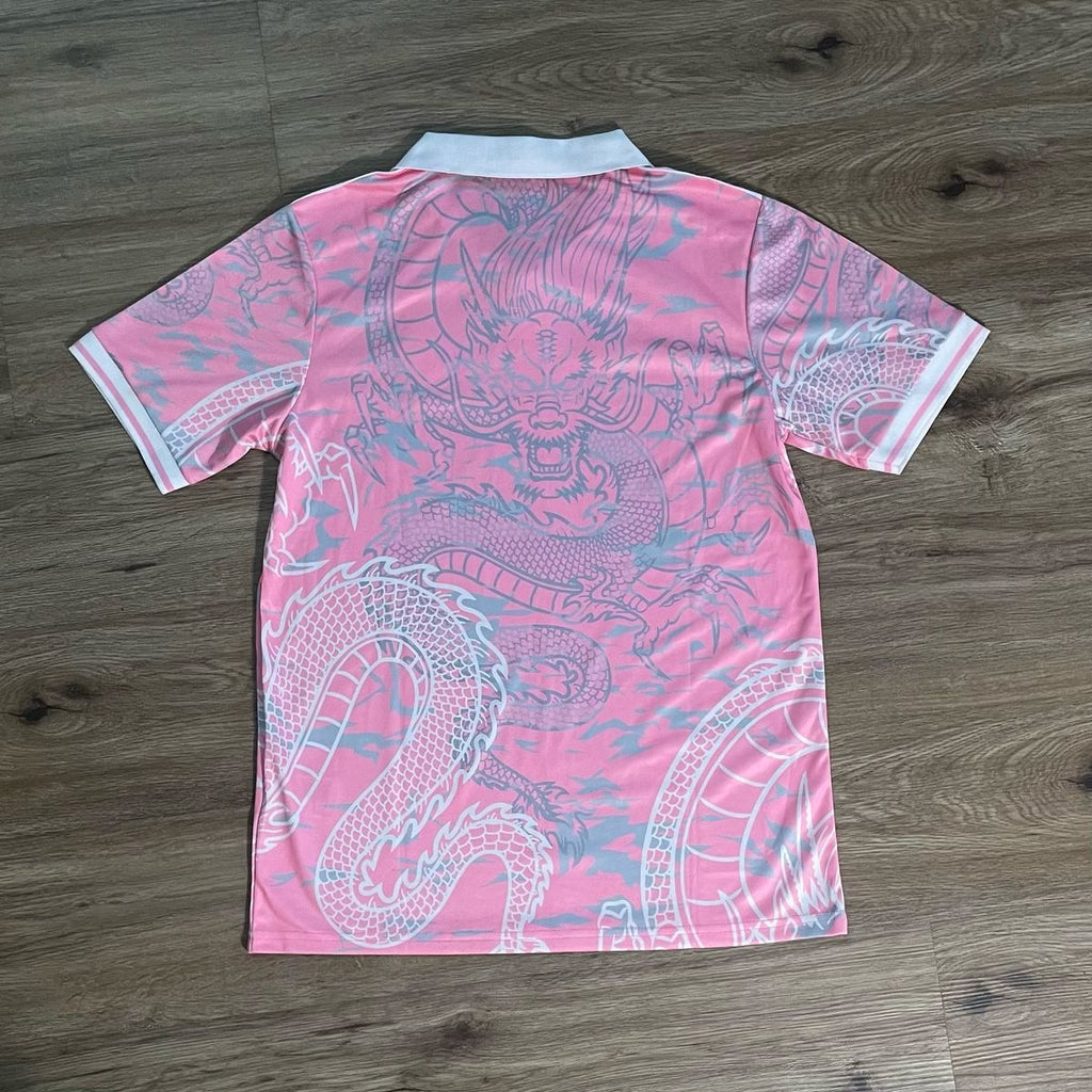 Real Madrid Pink Dragon Edition Jersey – Premium Football Shirt | Embroidered Logo | Customisable