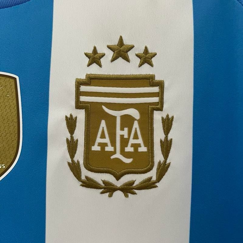 Argentina national football team Home Jersey 2025/26 – World Cup Champions Edition | Embroidered Logo