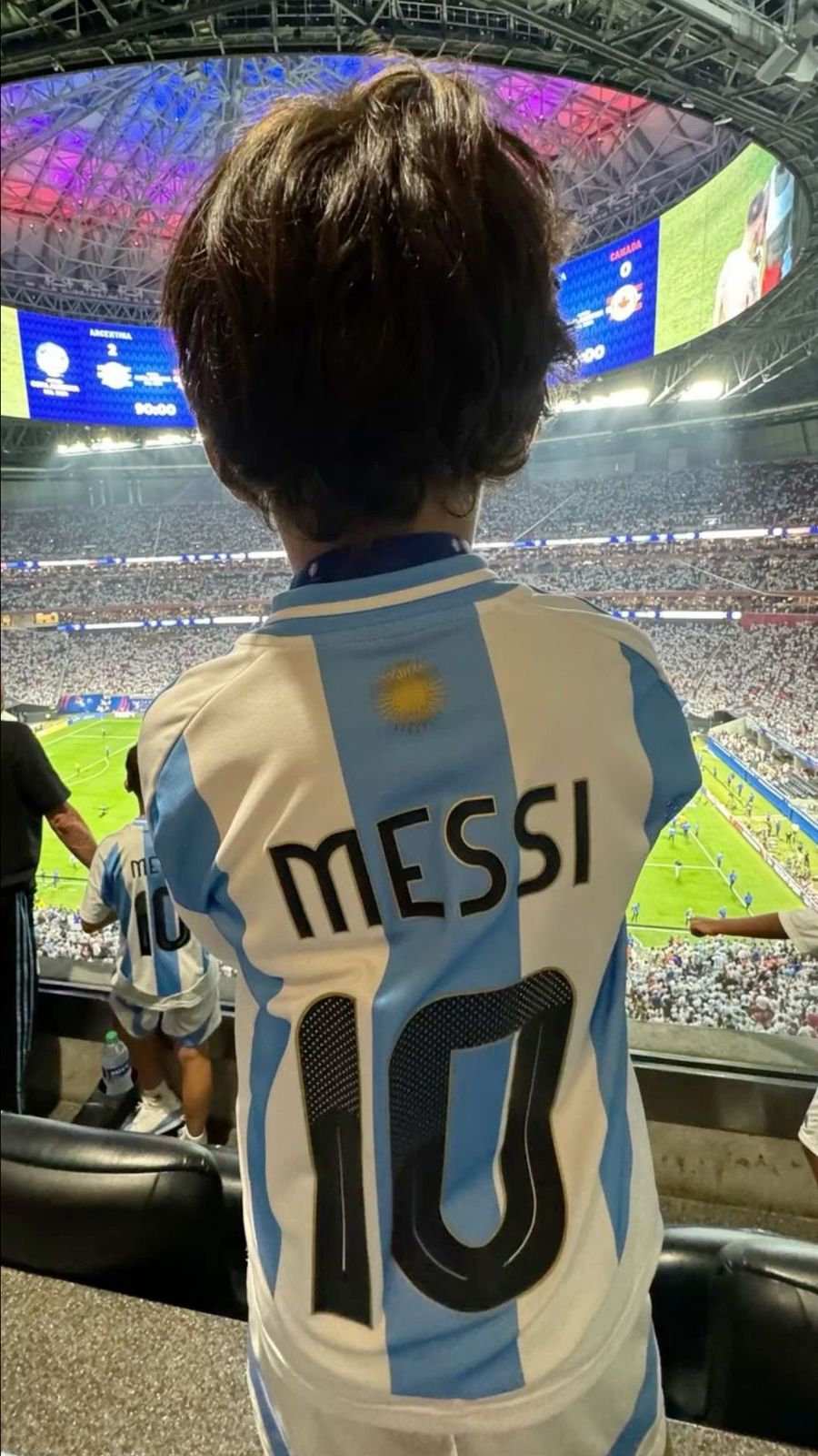 Argentina 2025/26 Home Kit for Kids (Jersey + Shorts)