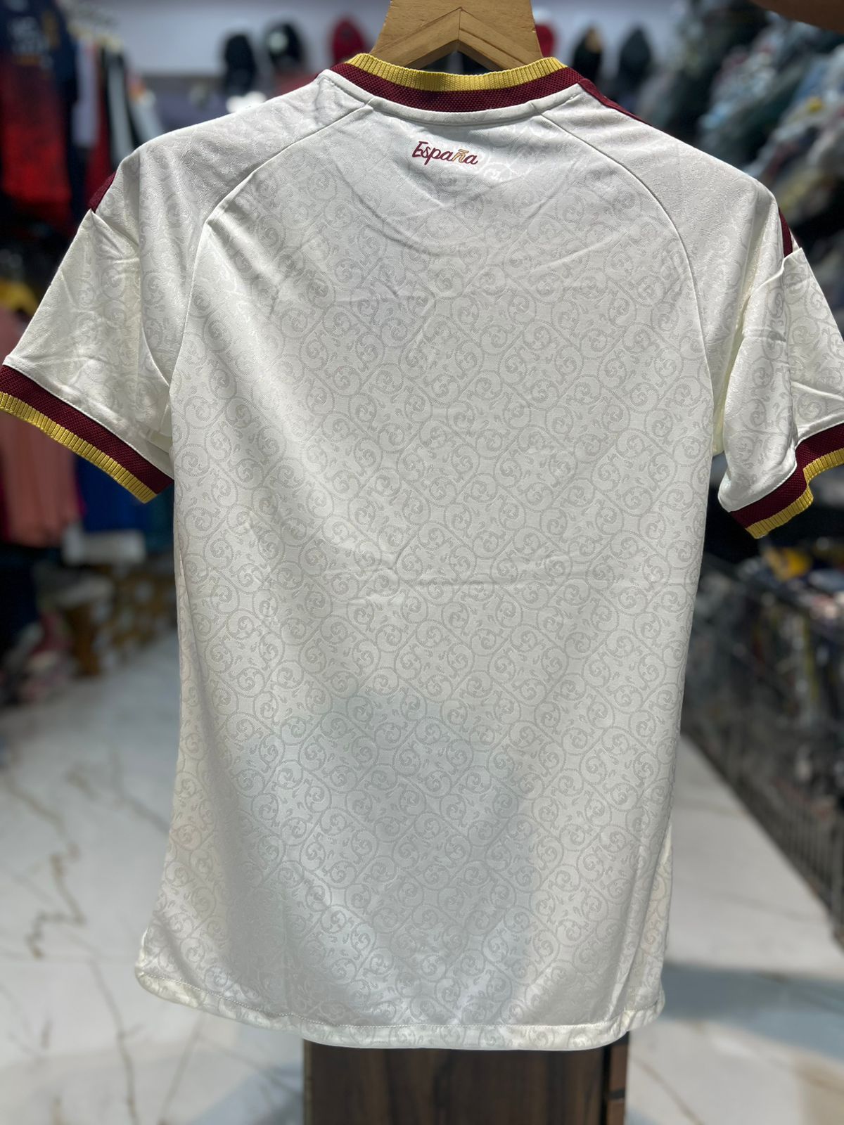 Spain 2026 Away Football Jersey | Embroidered Logo | Customisable | Premium Player Version Quality
