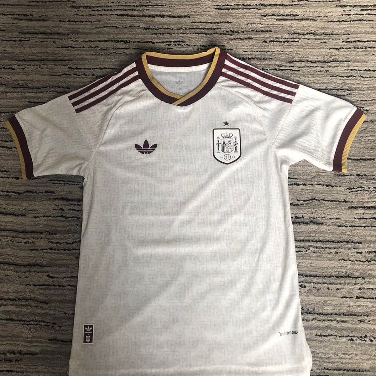 Spain 2026 Away Football Jersey | Embroidered Logo | Customisable | Premium Player Version Quality