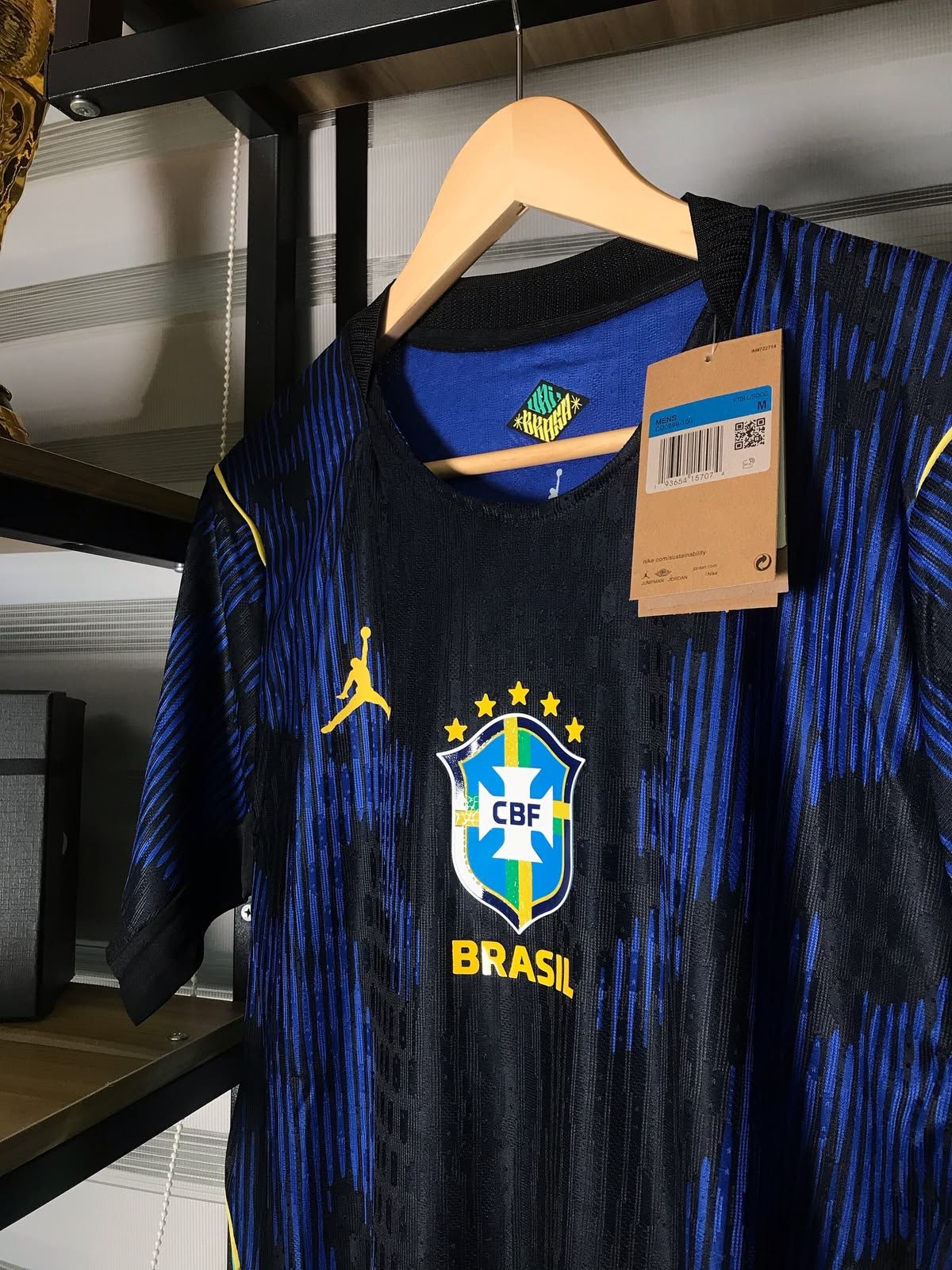 Brazil National Football Team 2026 Away Football Jersey | Embroidery Logos | Customisable