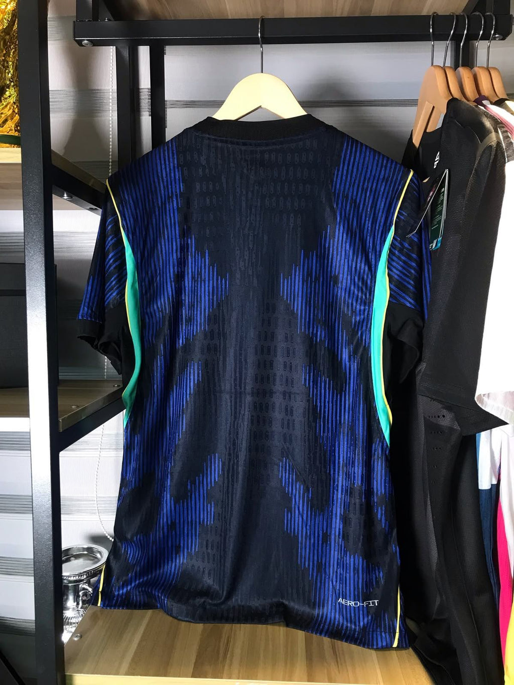 Brazil National Football Team 2026 Away Football Jersey | Embroidery Logos | Customisable