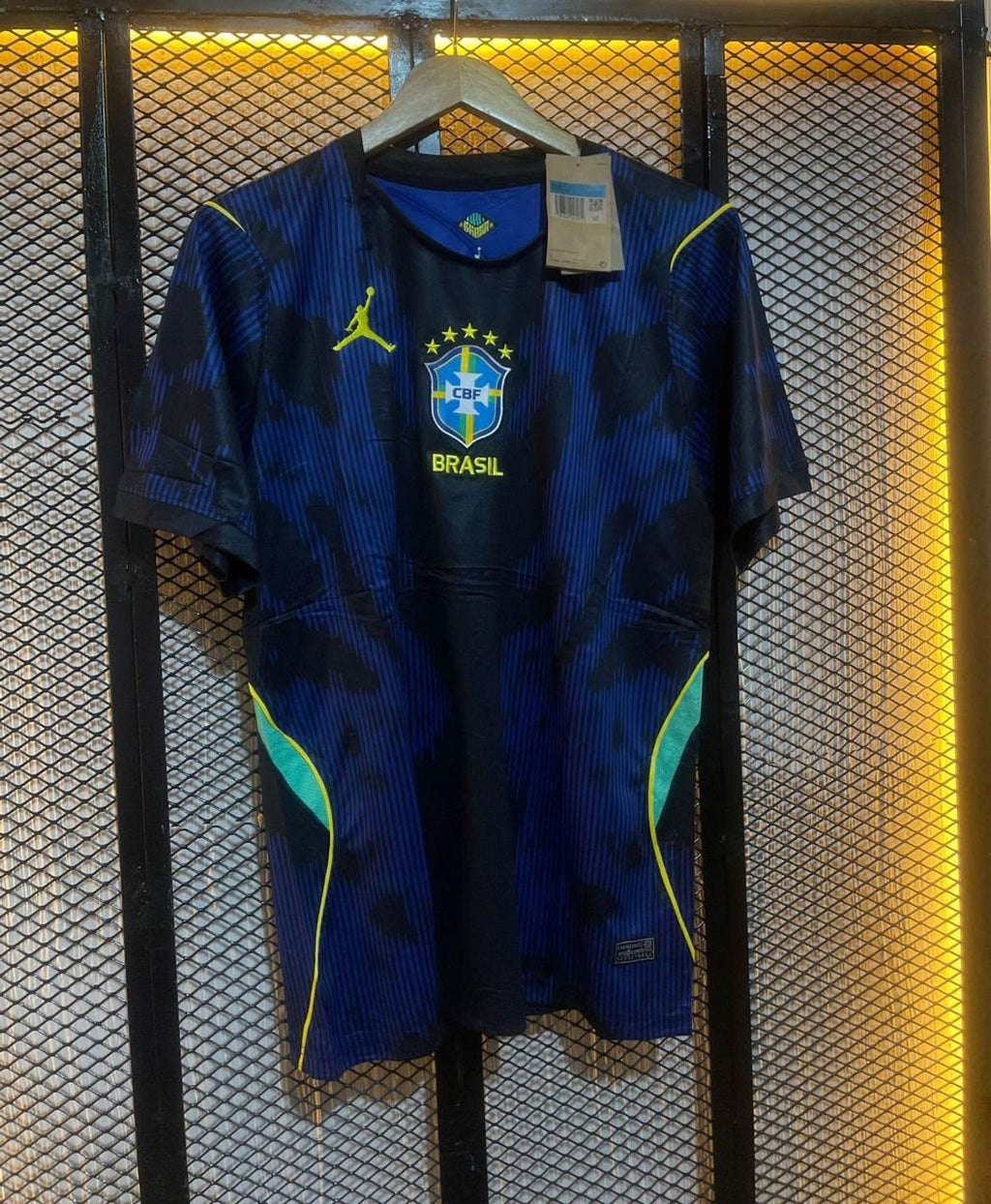 Brazil National Football Team 2026 Away Football Jersey | Embroidery Logos | Customisable