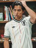Japan 2026 Away Football Jersey – White Edition | JFA National Team Soccer Jersey | Premium Embroidery Logos | Customisable