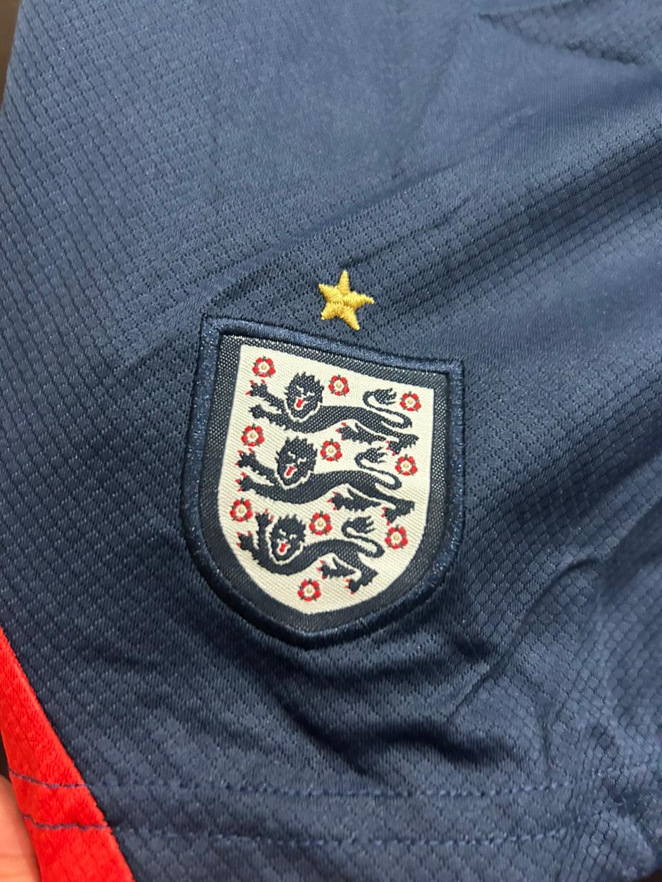 England Shorts – Embroidered Crest | Premium Football Shorts