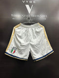 Italy Home Shorts – Embroidered Crest | Premium Football Shorts