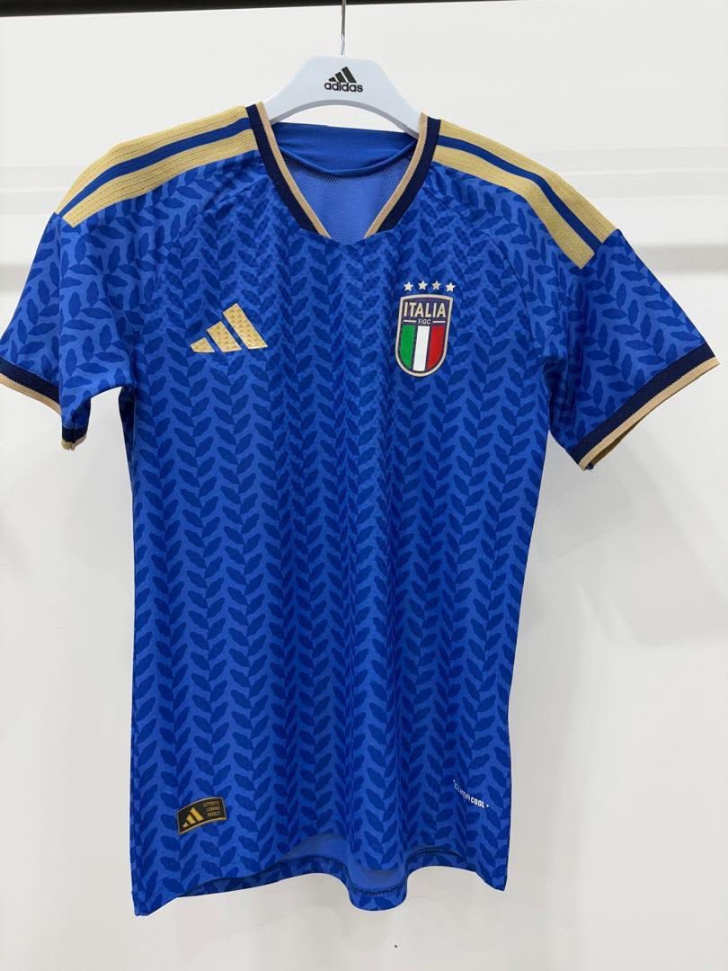 Italy Home Football Jersey 2026/27 – Blue Edition | Premium Embroidery Logos | Customisable