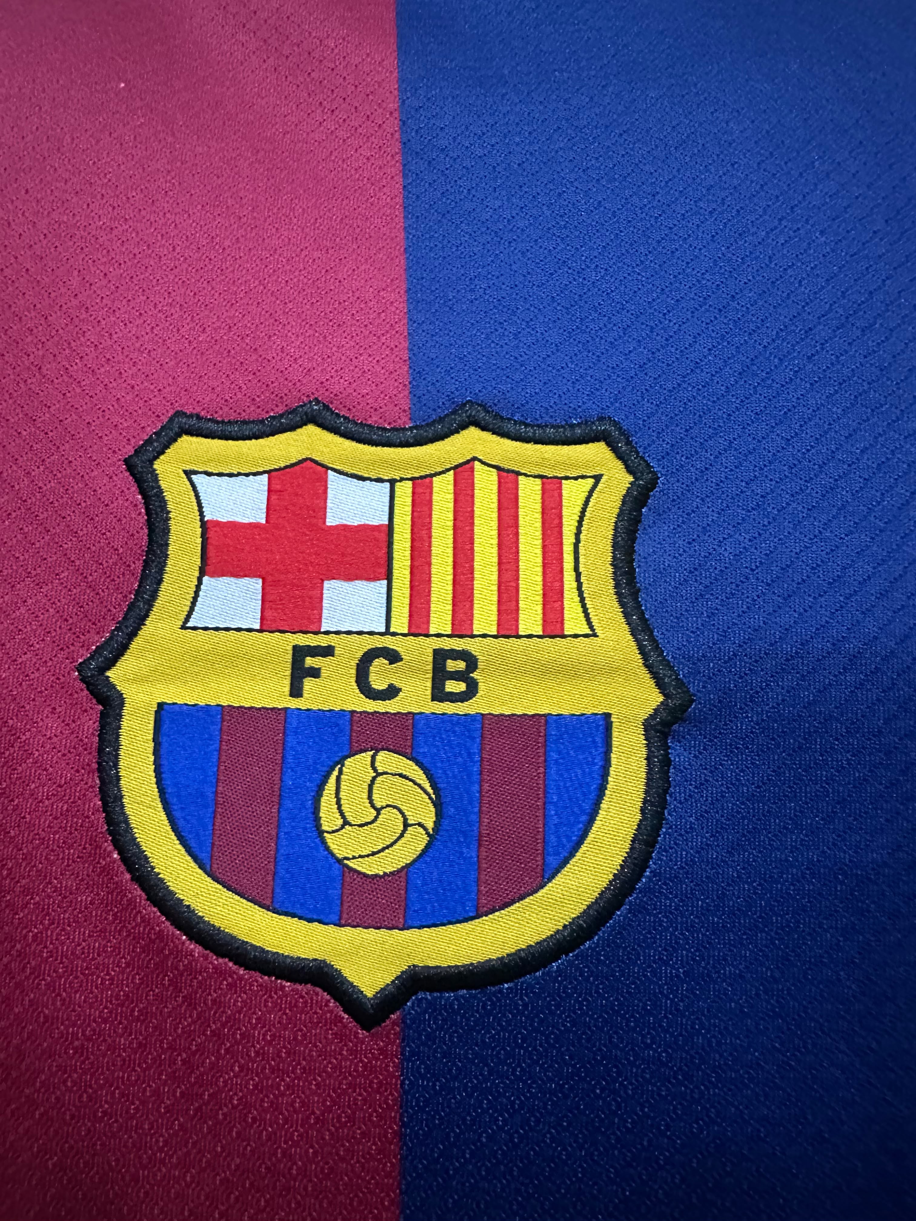 FC Barcelona 2024/25 Home Jersey – Travis Scott Edition | Half Sleeves