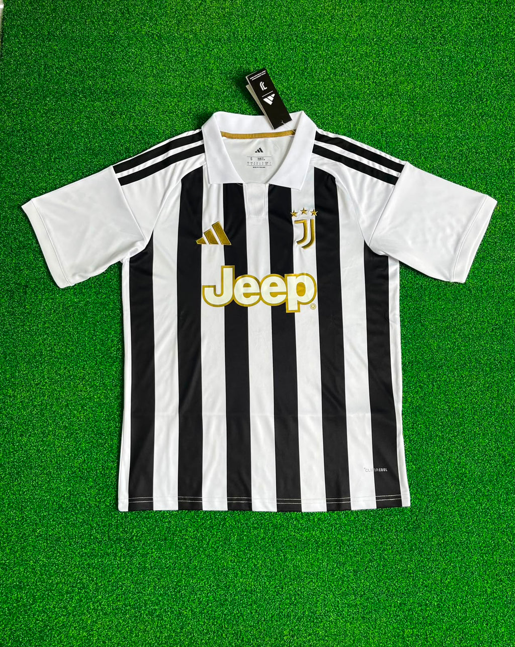 Juventus 2026/27 Home Jersey – Black & White Stripes | Half Sleeves