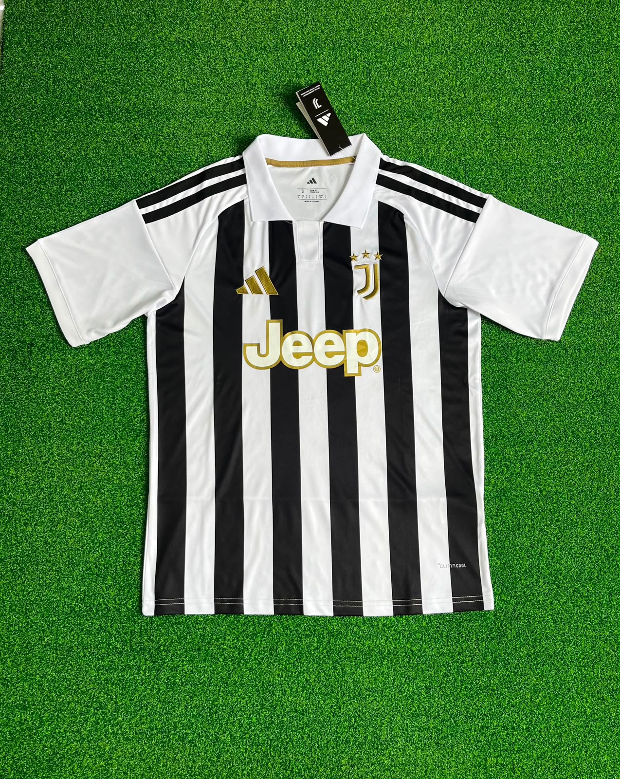 Juventus 2026/27 Home Jersey – Black & White Stripes | Half Sleeves
