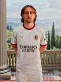AC Milan 2026/27 Away Jersey – White | Half Sleeves
