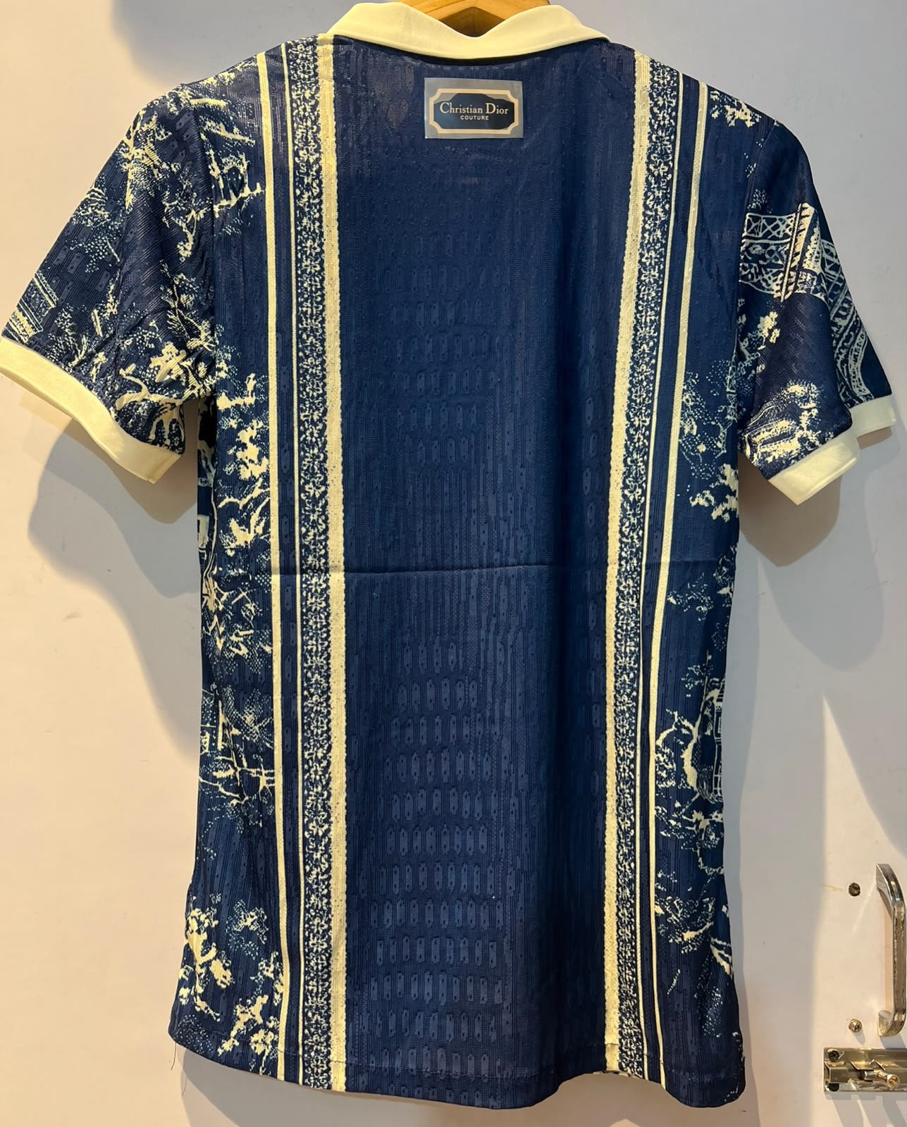 PSG X Dior-Inspired Polo Jersey | Half Sleeves