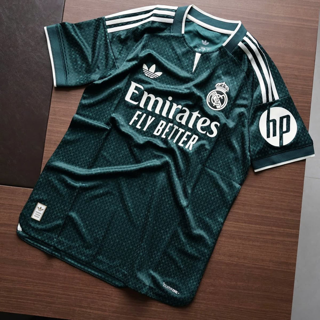 Real Madrid 26/27 Away Jersey – Dark Green Football Jersey