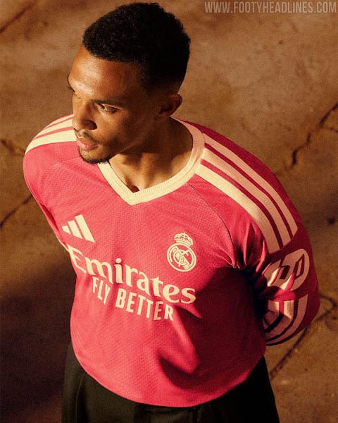 Real Madrid 26/27 Third Kit Pink Football Jersey
