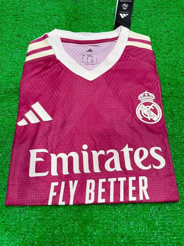 Real Madrid 26/27 Third Kit Pink Football Jersey