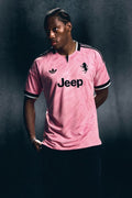 Juventus Pink Away Football Jersey 2026/27 – Half Sleeves