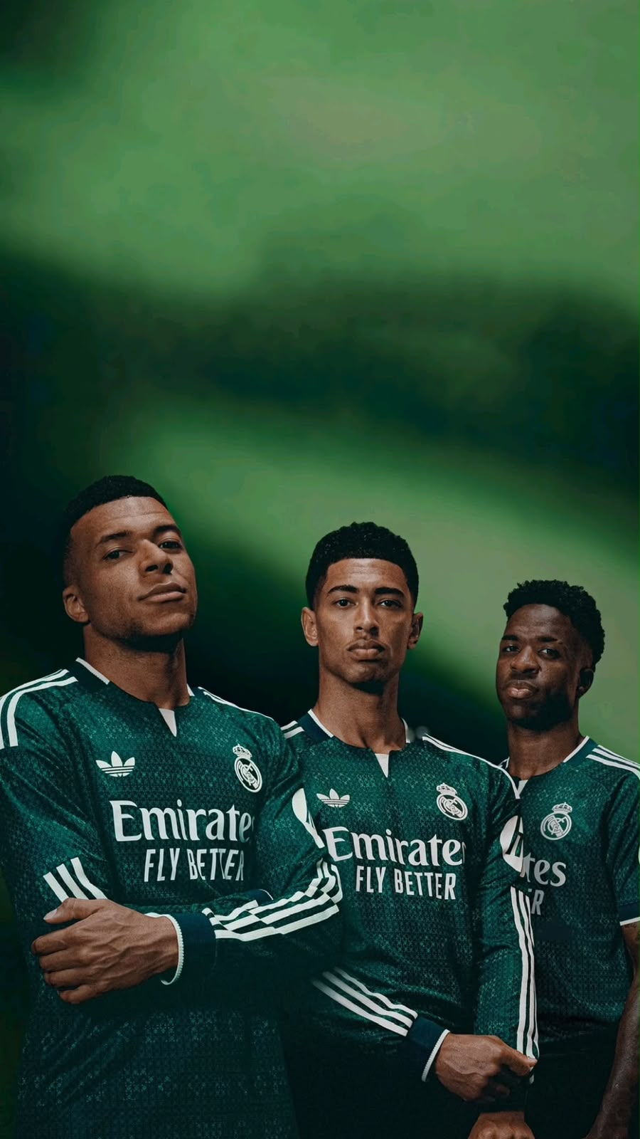 Real Madrid 26/27 Away Jersey – Dark Green Football Jersey | Full Sleeve