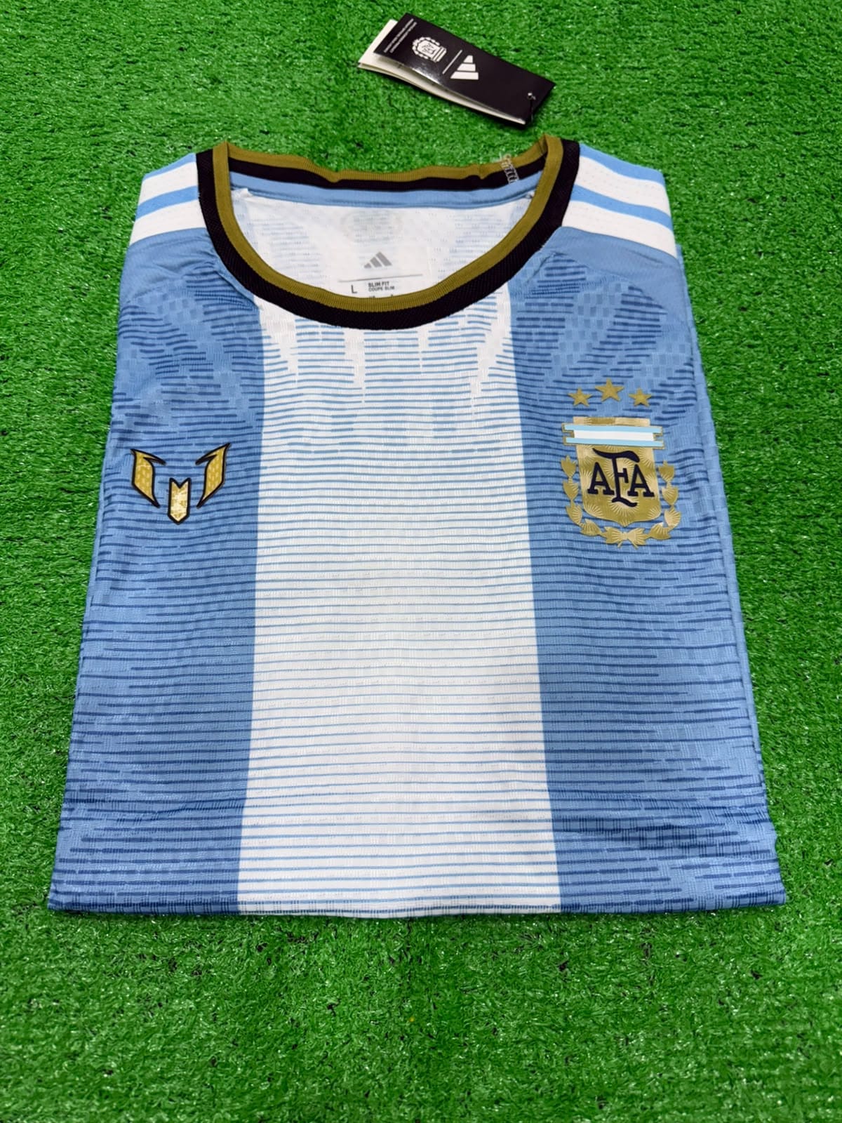 Argentina Messi #10 Farewell Football Jersey 2026/27 – Sky Blue & White