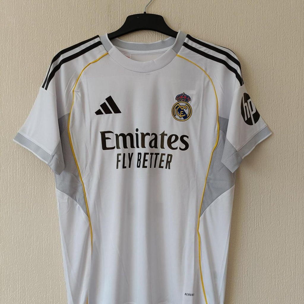 Real Madrid 2025/26 Home Jersey – Mbappé #9 Edition