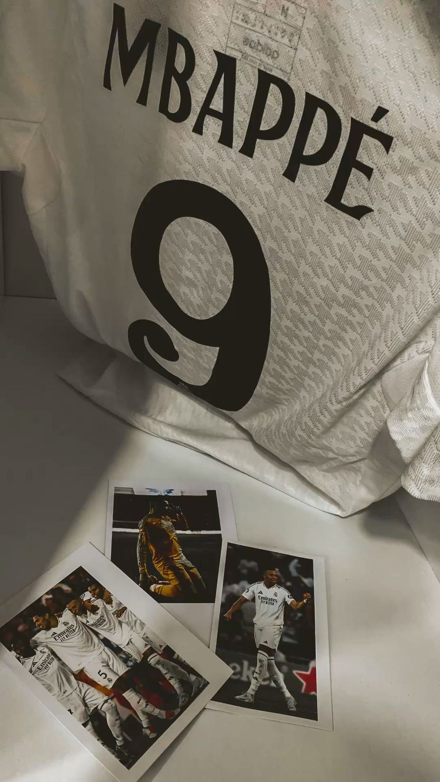 Real Madrid 2025/26 Home Jersey – Mbappé #9 Edition