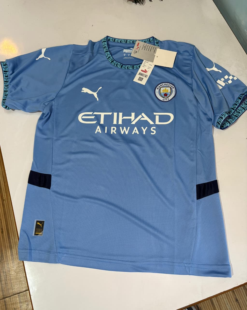 Manchester City 24/25 Home Jersey – Haaland #9 Edition