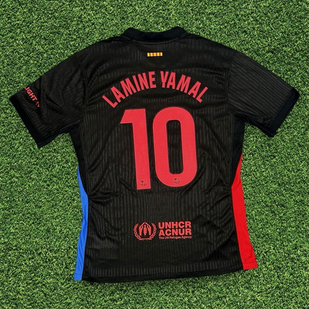 Barcelona 2024/25 Cactus Jack Away Jersey – Lamine Yamal #10 Edition