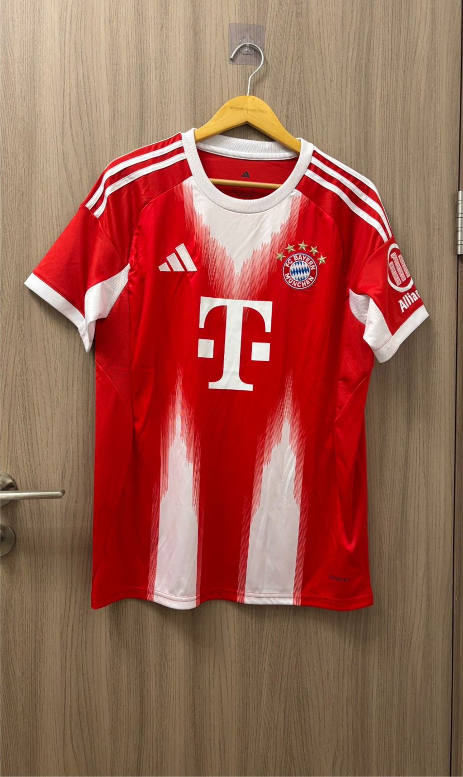 Bayern Munich 2025/26 Home Jersey | Embroidered Logo | Premium Quality | Customisable