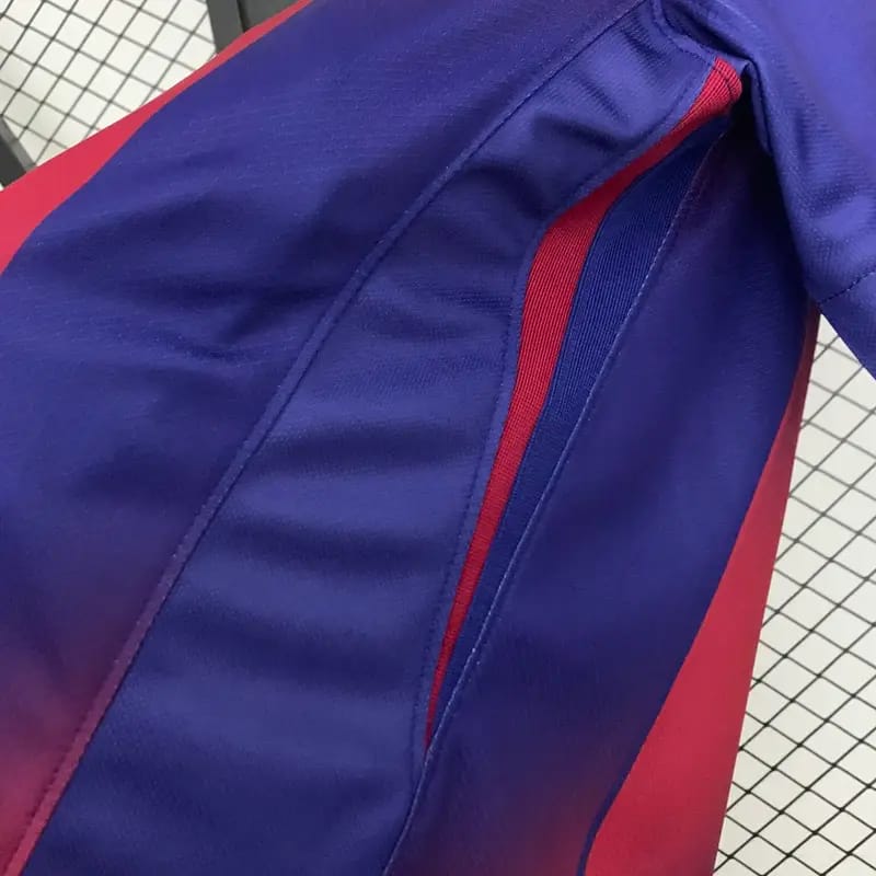 Barcelona Home Jersey 2025/26 (Spotify Edition) – Fan Version with Embroidered Logo