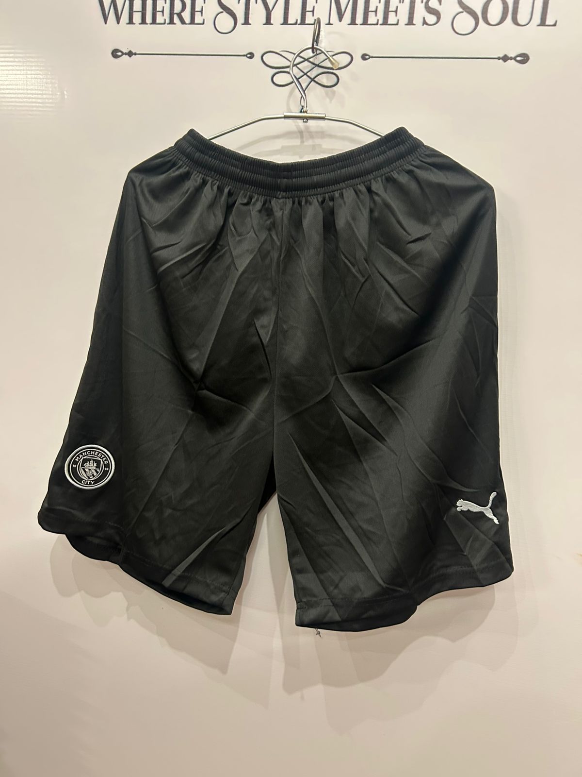 Manchester City Black Away Jersey 2025/26 | Embroidered Logo | Premium Quality | Customisable