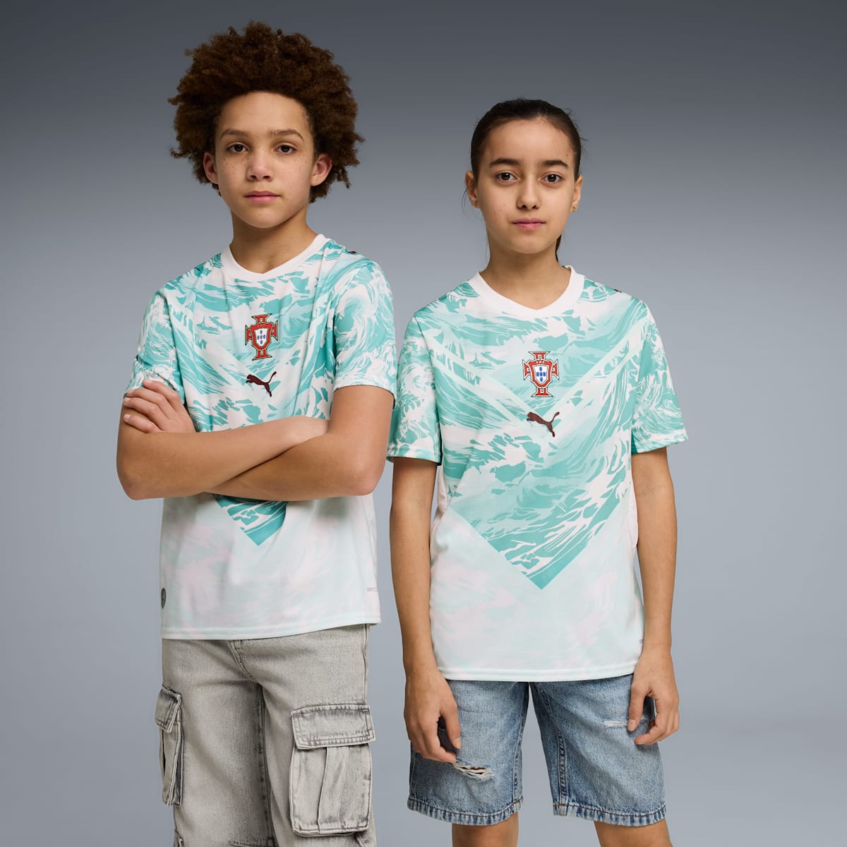 Portugal 2025/26 Away Kit for Kids (Jersey + Shorts)