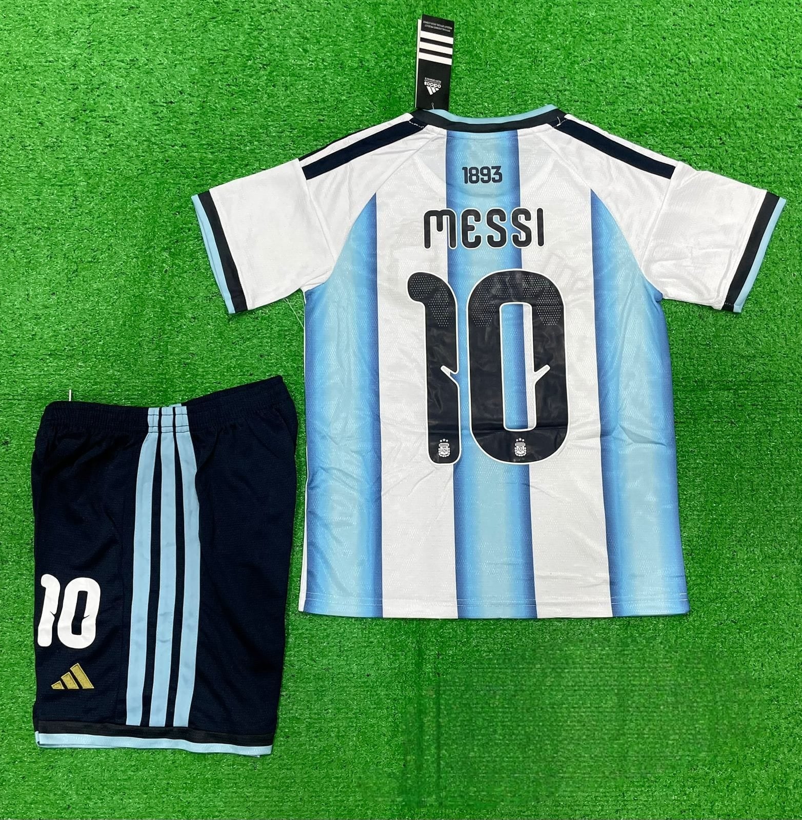 Argentina 2025/26 Home Kit for Kids (Jersey + Shorts)