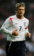England 2002 Home Retro Football Jersey – Beckham #7 | Classic White Vintage Football Jersey
