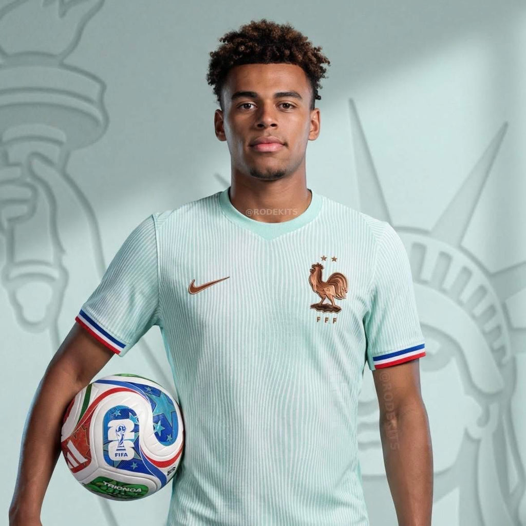 France 2026 Away Football Jersey – Mint Green Edition