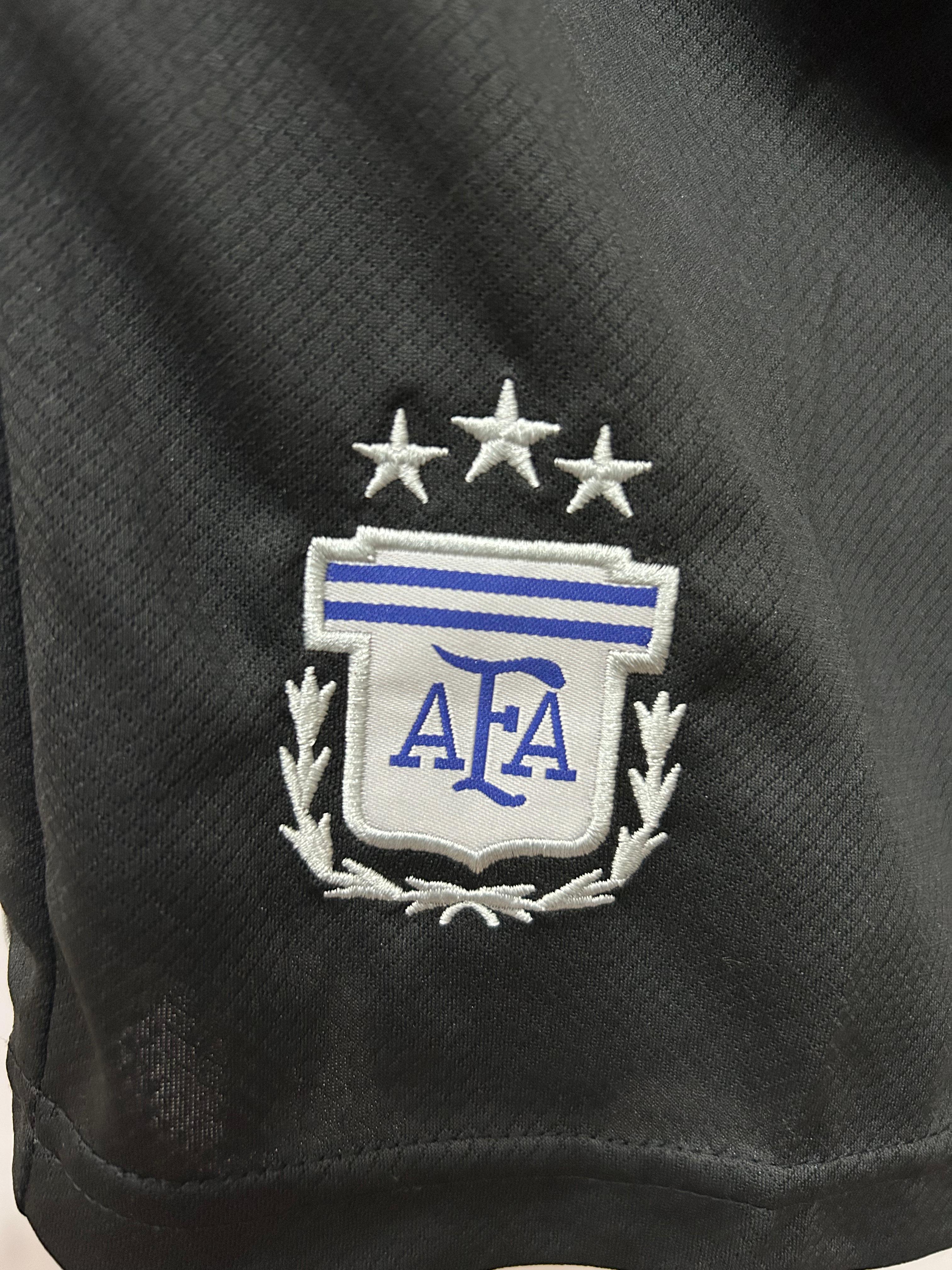 Argentina Black Away Shorts 2026 | World Cup Edition