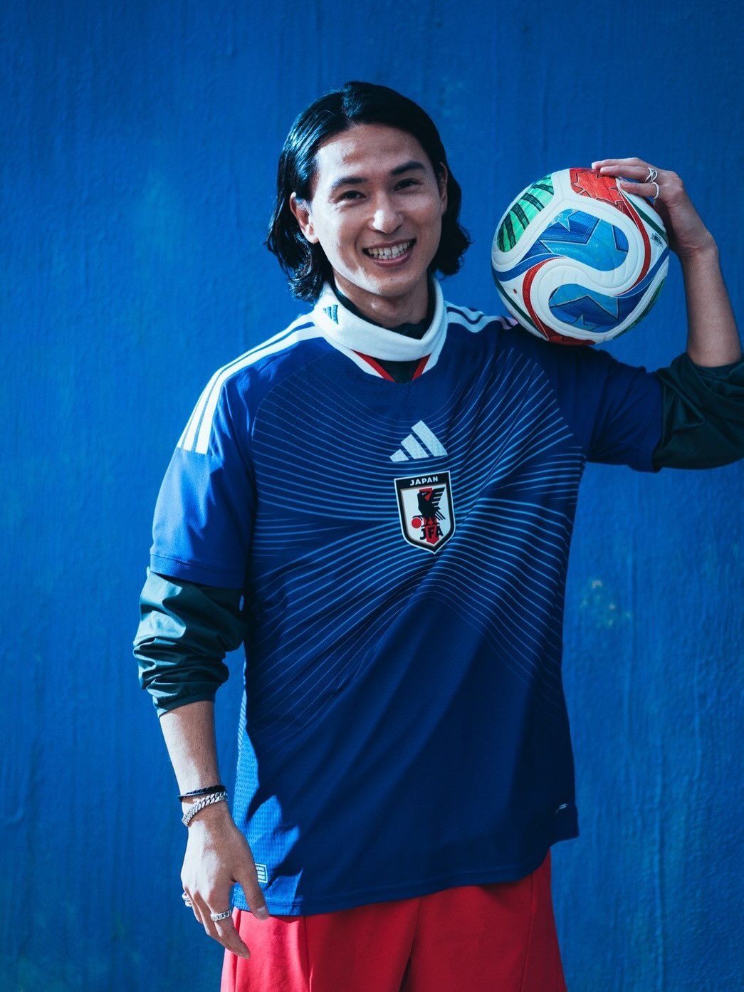 Japan National Football Team Home Jersey 2026 | Blue Edition | Embroidered Logos