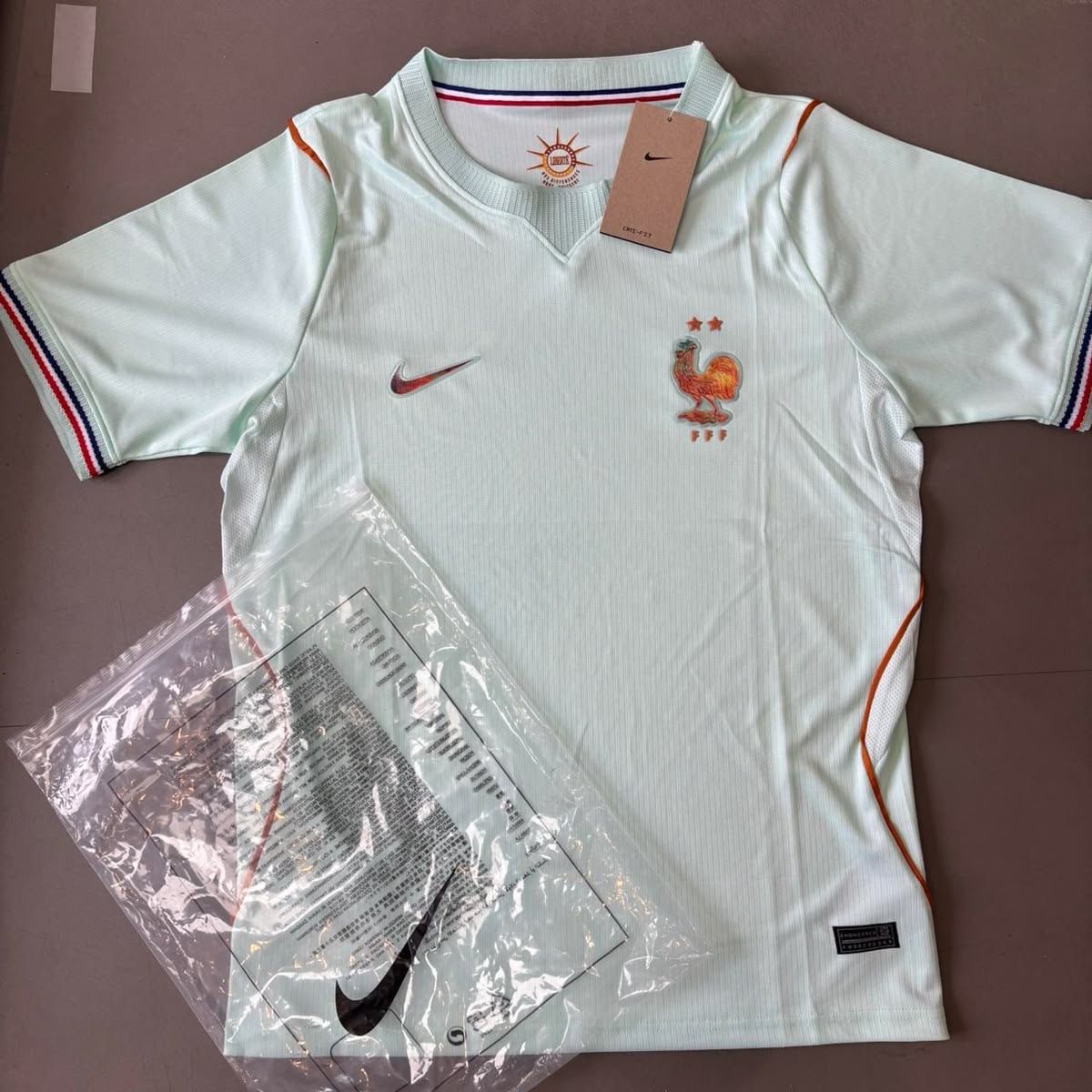 France 2026 Away Football Jersey – Mint Green Edition