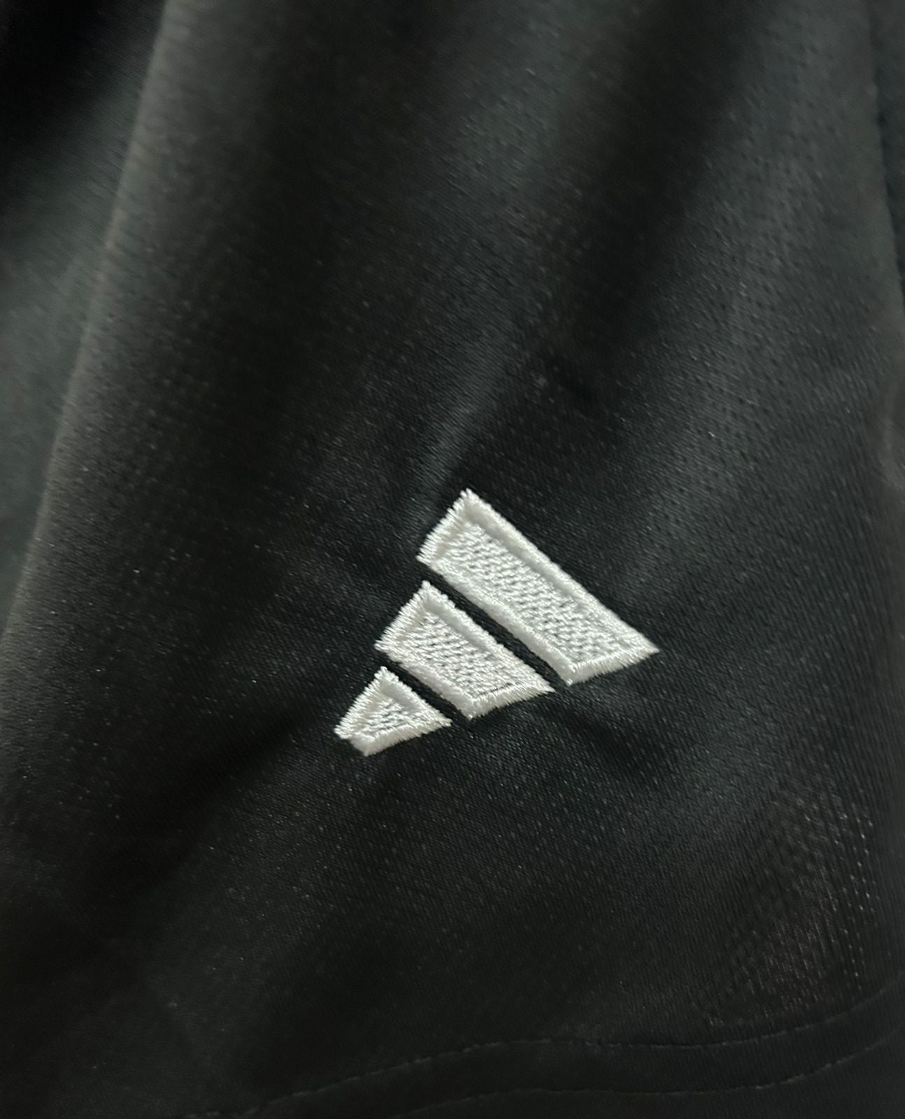 Real madrid black shorts 2025/26 – Premium Quality | Embroidered Crest | Match Edition