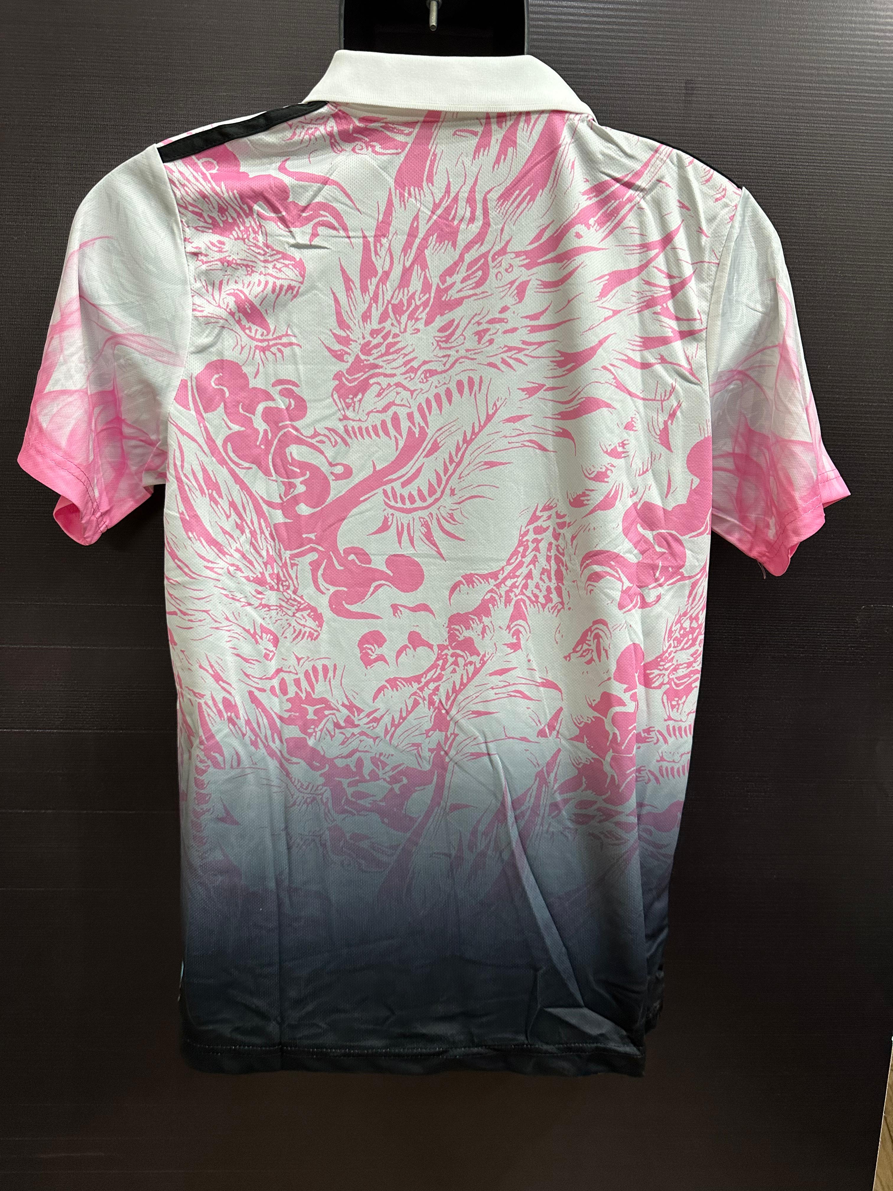 Real Madrid Pink Dragon Edition Jersey – Premium Football Shirt | Embroidered Logo | Customisable