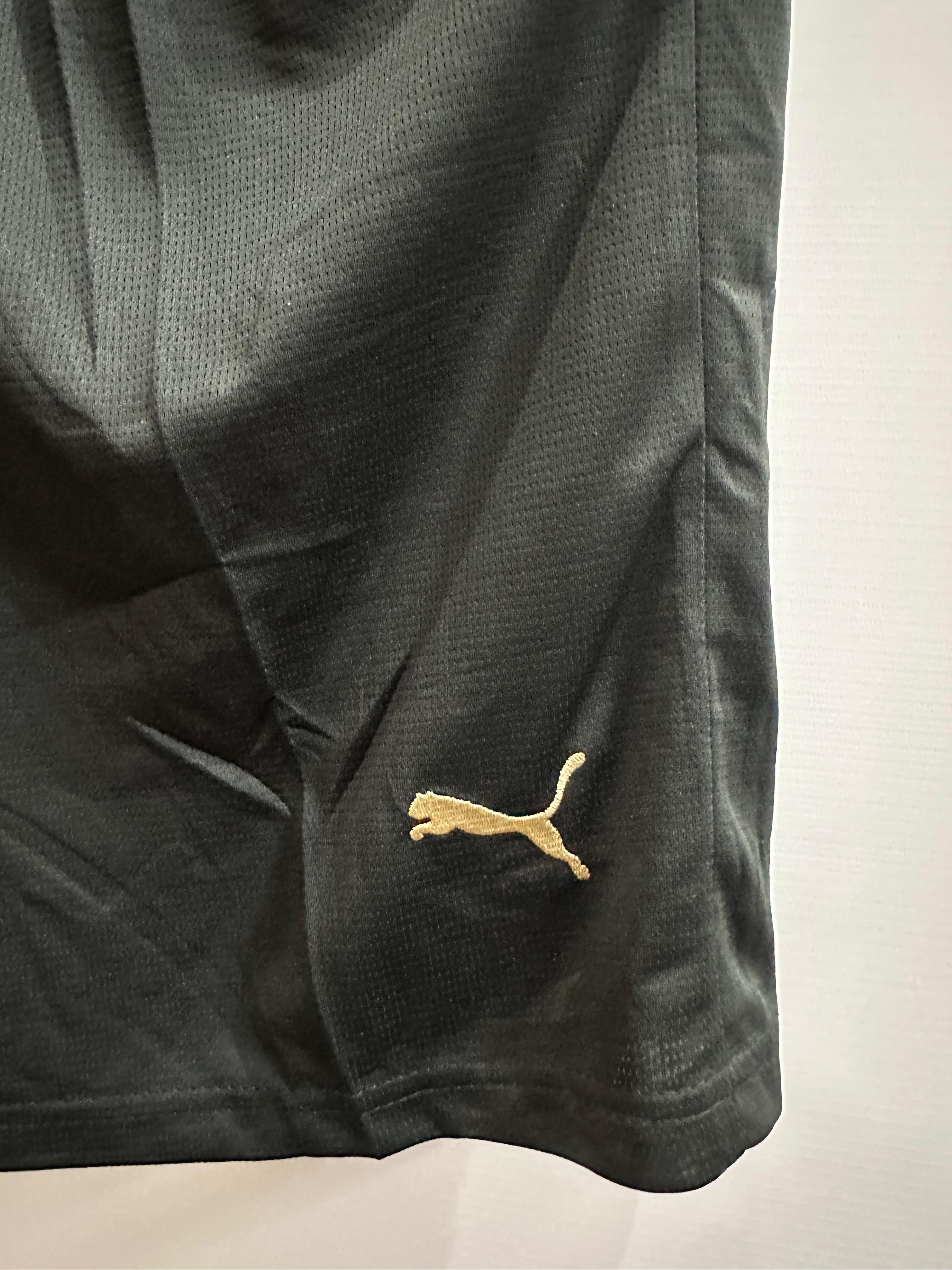 Portugal Away Shorts 2025/26 – Black Edition | Embroidered Logo