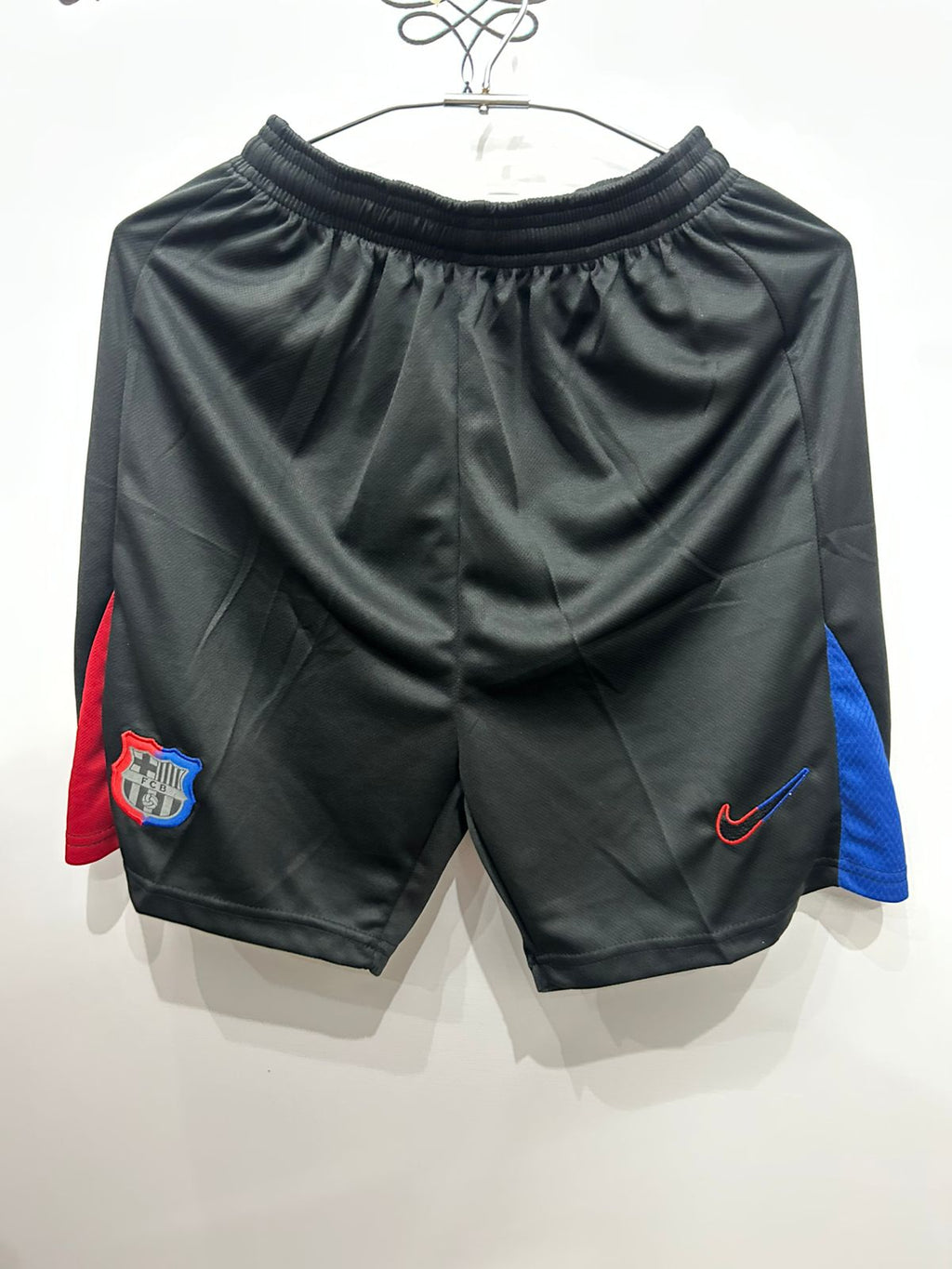 Fc barcelona black shorts 2025/26 – Premium Quality | Embroidered Crest | Match Edition