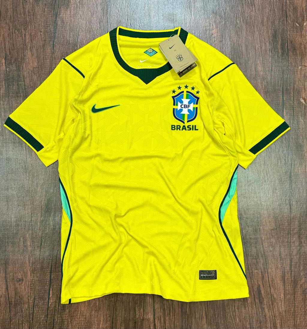 Brazil 2026 World Cup Home Jersey – Premium Quality with Embroidered Crest